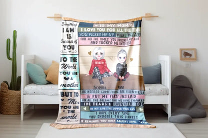 To Mom| Reminds You of How Much I Love You | Blanket 50 x60 inch