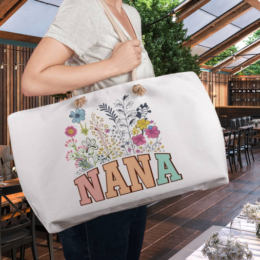 Nana Wildflower | Oversize Tote