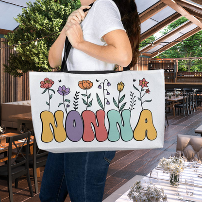 Nonna Floral | Oversize Tote