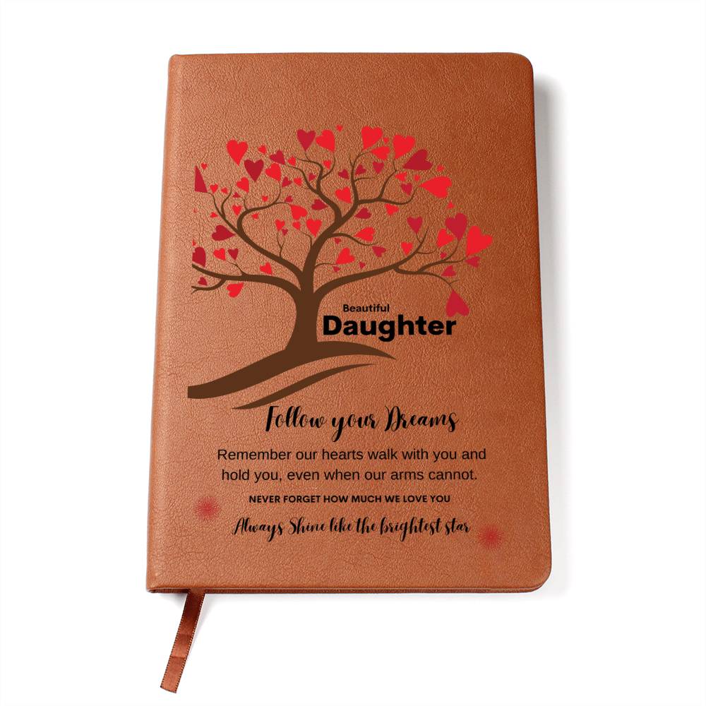 Beautiful Daughter - Hearts Walk With You - Journal
