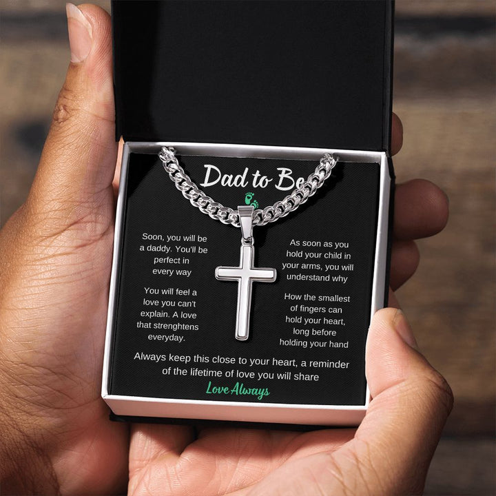 Dad to Be | Soon You Will Be A Daddy | Cuban Cross