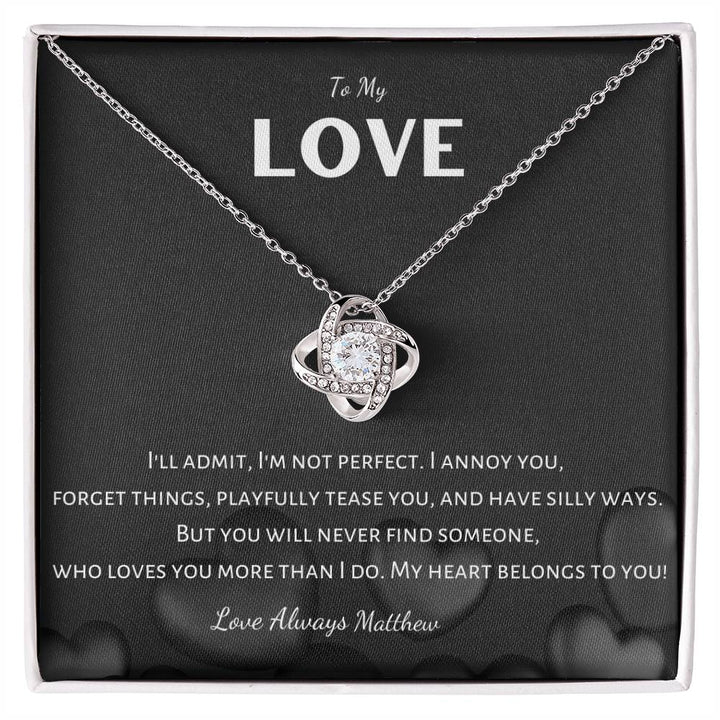 To My Love ❤️ Personalized | My Heart Belongs to You! 💞