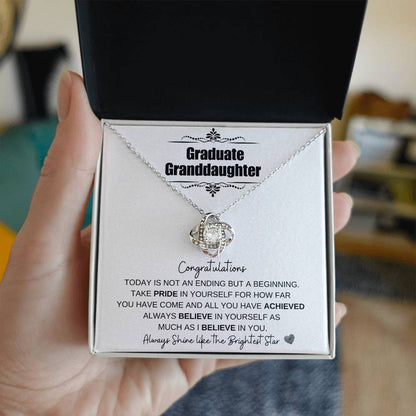 Graduate Granddaughter | All You Have Achieved | Love Knot