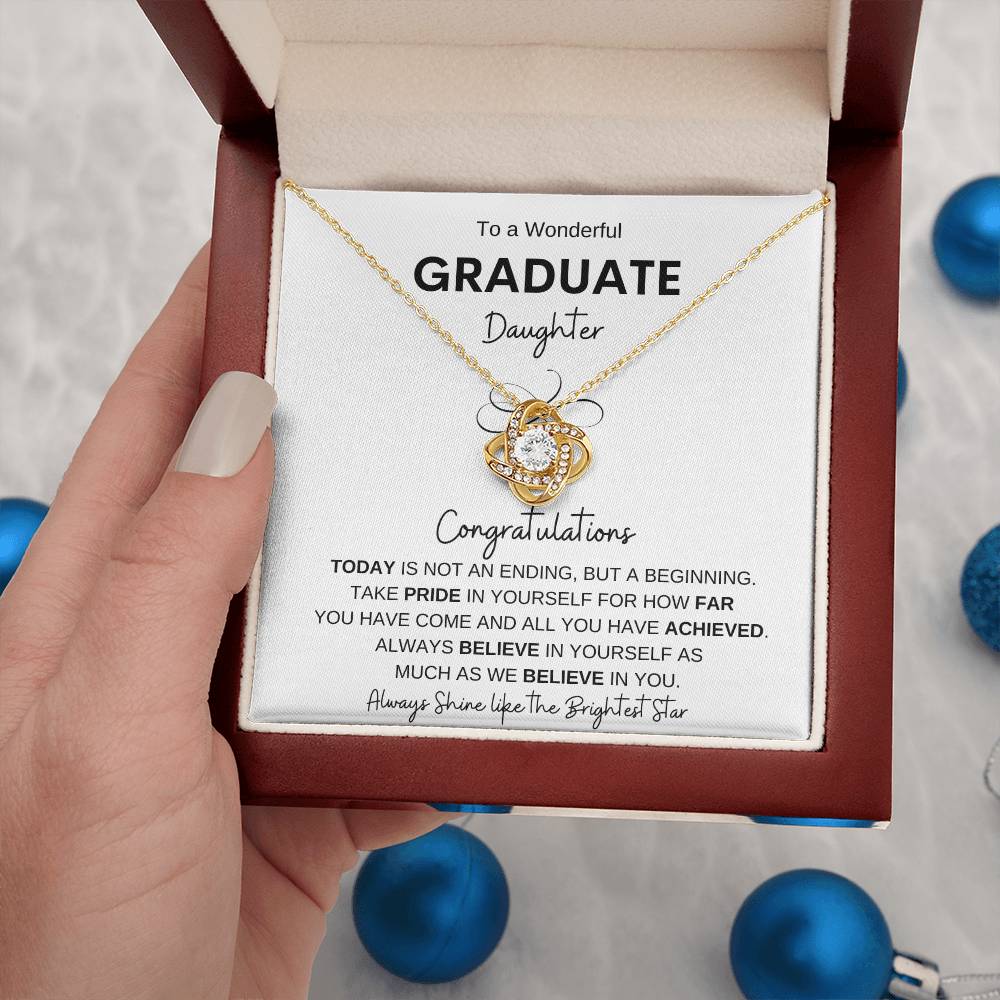 To A Wonderful Graduate Daughter| All You Have Achieved | Love Knot