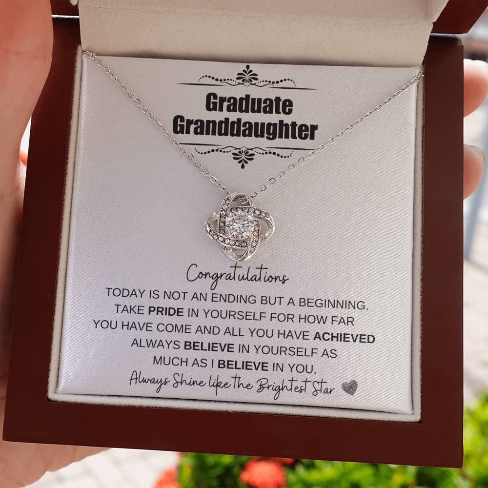Graduate Granddaughter | All You Have Achieved | Love Knot