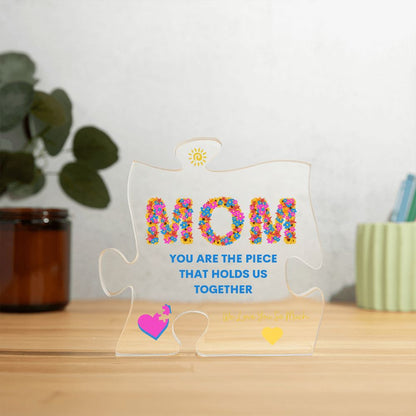 Mom Jigsaw| The Piece that Holds Us Together