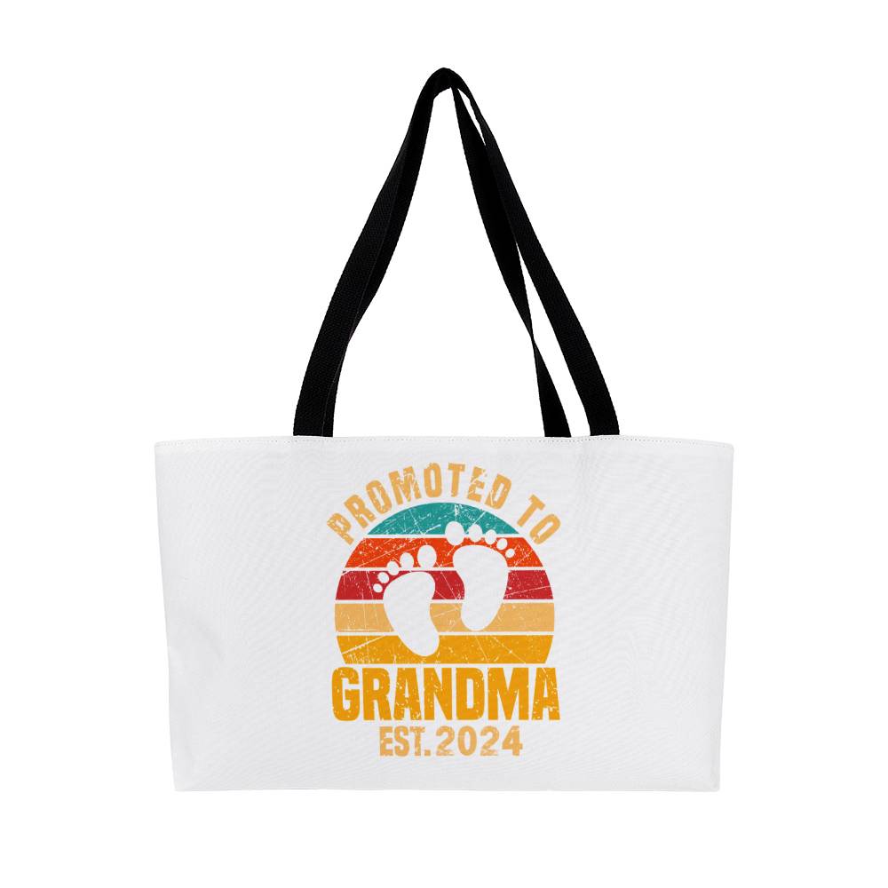 Promoted To Grandma 2024 | Oversize Tote