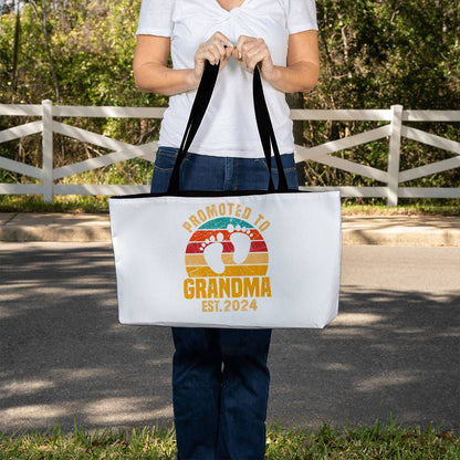 Promoted To Grandma 2024 | Oversize Tote