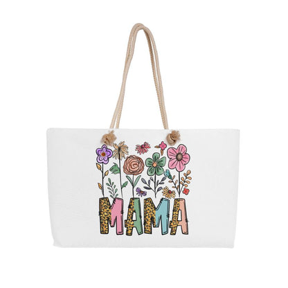 Mama | Leopard Floral | Oversize Tote