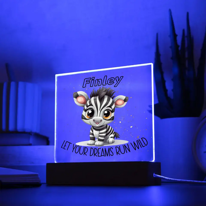 Baby Jungle Animal Series| Customizable | LED Night Light