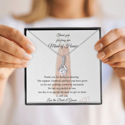 Maid of Honor| Thank you| Alluring Beauty