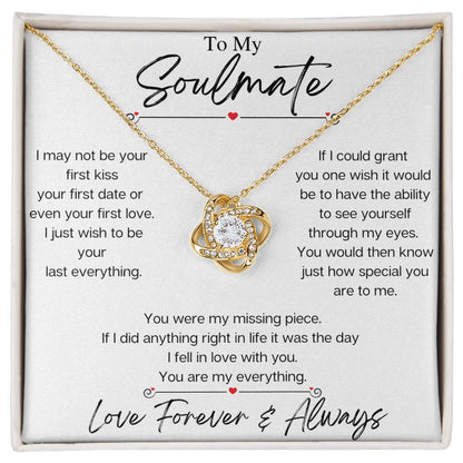 To My Soulmate| Missing Piece| Love Knot