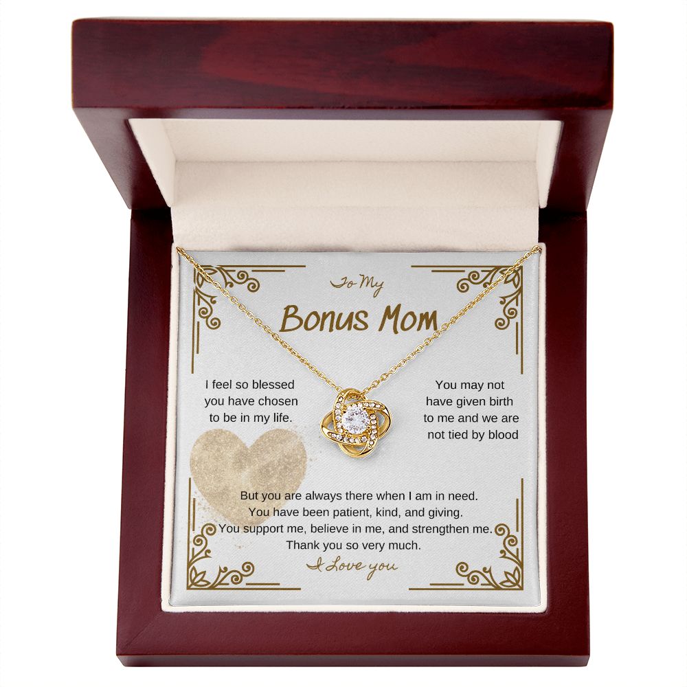 To My Bonus Mom| So Blessed| Love Knot