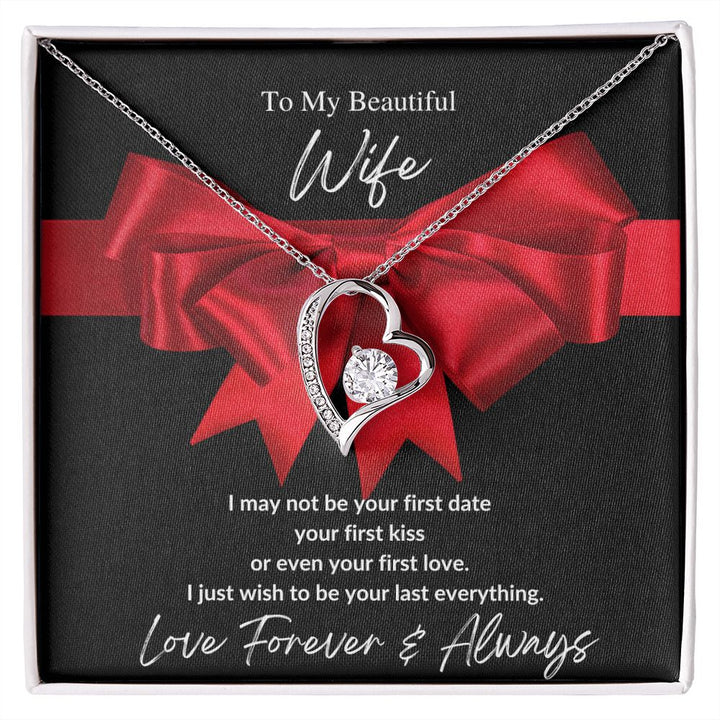To My Beautiful Wife| Last Everything Red Bow| Forever Love